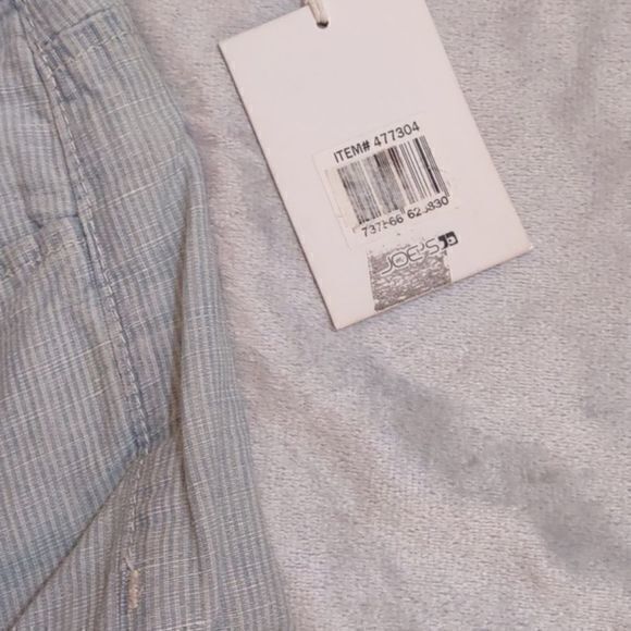 Joe's Jeans Light Blue and White Pinstripe Skinny Jeans Sz W24 Slim Fit - Picture 6 of 12
